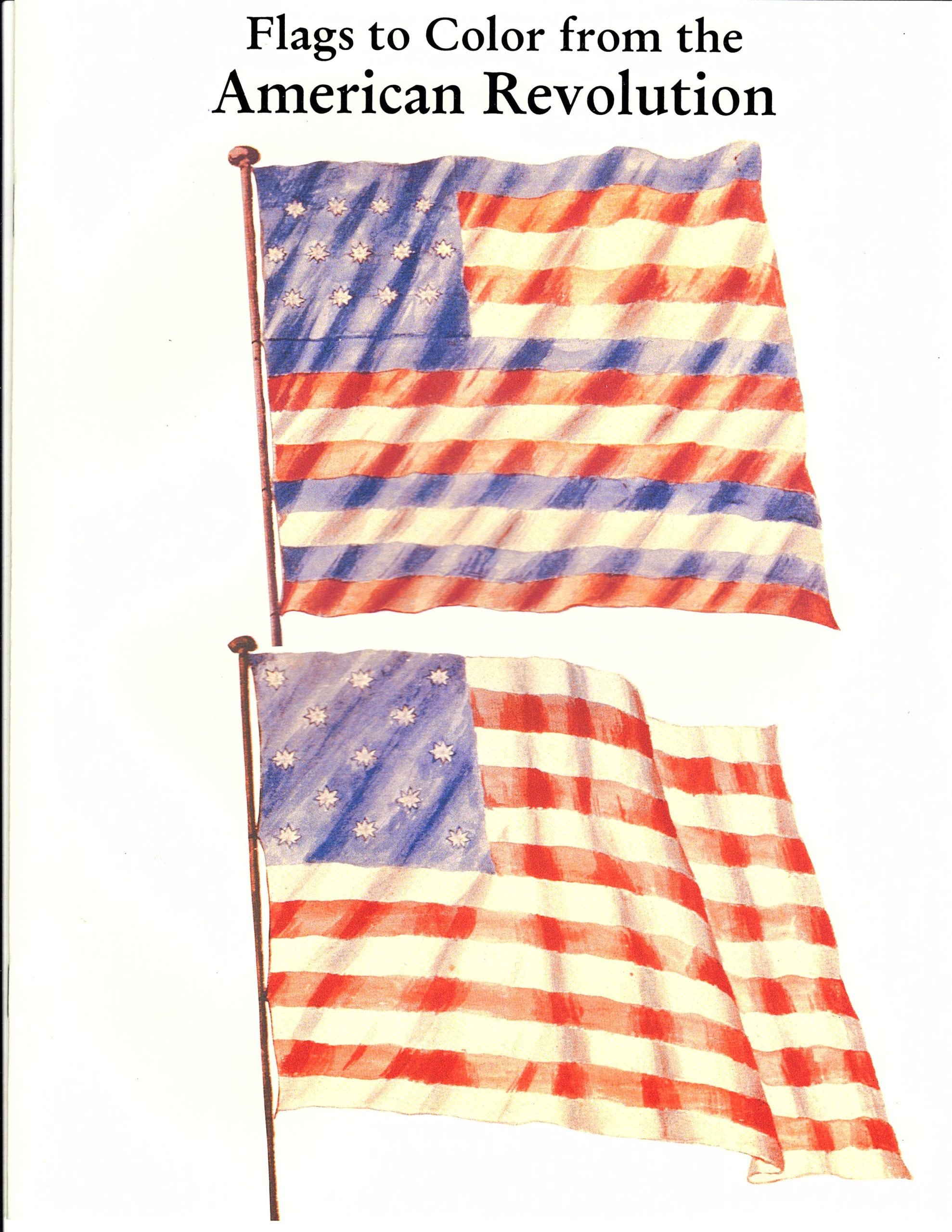 Flags of the American Revolution Informational Print -  Canada